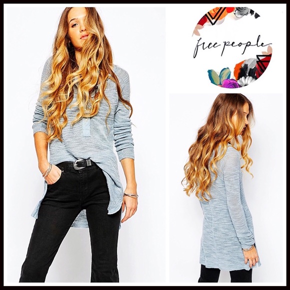 ❗1-HOUR SALE❗FREE PEOPLE TUNIC PULLOVER - Picture 3 of 8