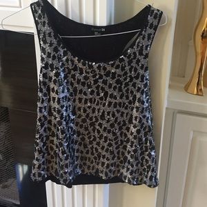 Forever 21 Sequin Top