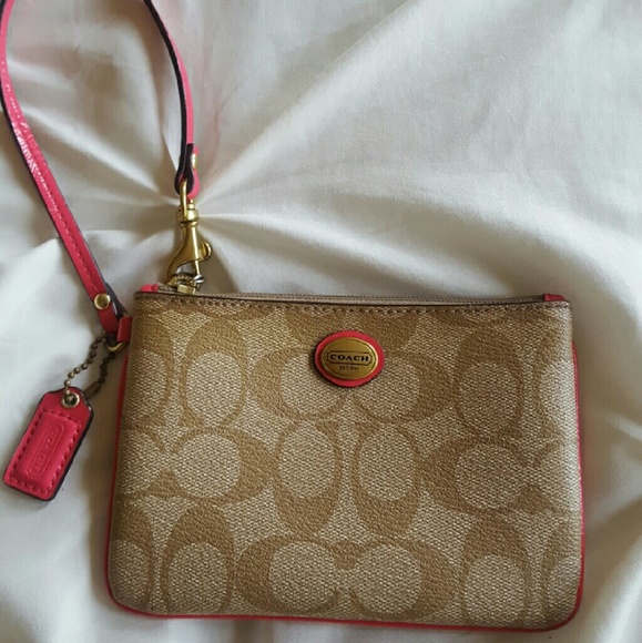 Coach wristlet