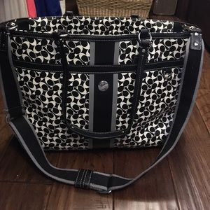 Coach diaper bag