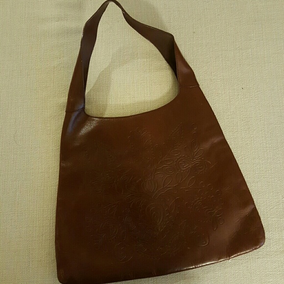Gap brown leather purse