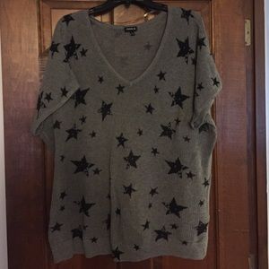 Torrid sweater with stars