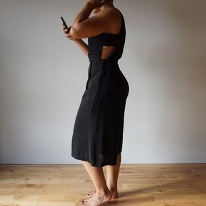 J.O.A. Pants - J.O.A. Plunge Jumpsuit J.O.A. Pants - J.O.A. Plunge Jumpsuit