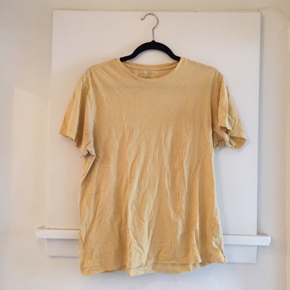 Men's Banana Republic Yellow Heather T Shirt