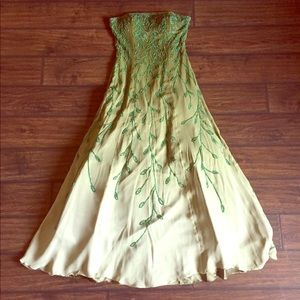 Mother of Nature Green Ombre Gown