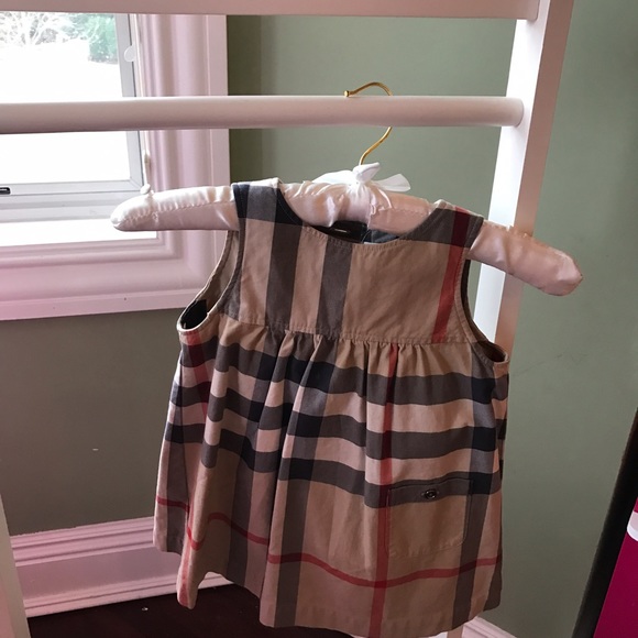 Burberry Sleeveless Check Print Dress (Toddler )