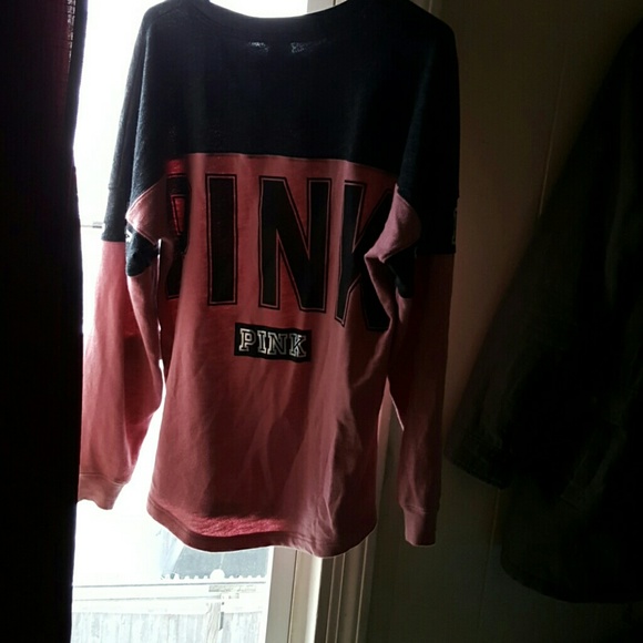 Pink Varsity Jersey Style