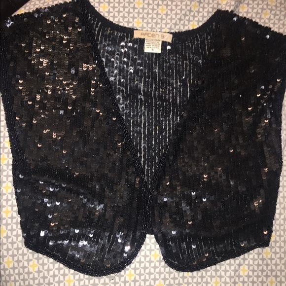 Arden b sequins vest