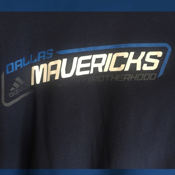Adidas Dallas Mavericks ClimaLite Men's XL T-Shirt - Picture 2 of 2