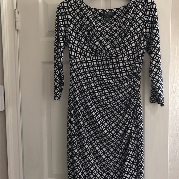 Lauren Ralph Lauren Size 4 Wrap Dress New W/O Tags