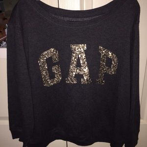 Grey long sleeve gap sweatshirt