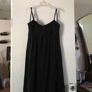Long black dress