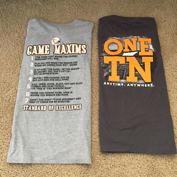 UT Gameday tees Size small and 14/16 girls