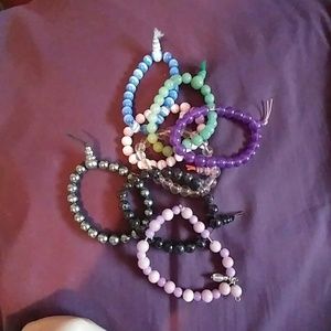 8 Bead bracelets