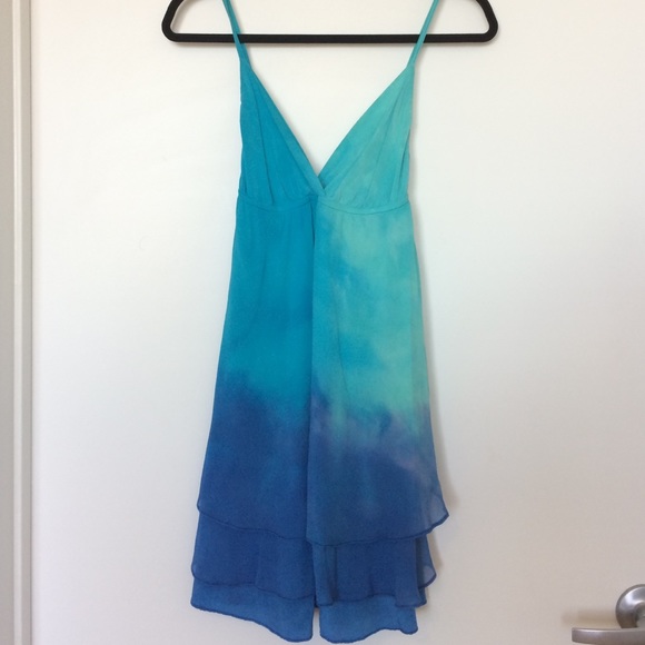 Gypsy 05 blue tie-dye dress