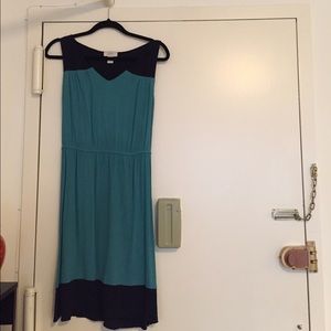 Casual colorblock dress