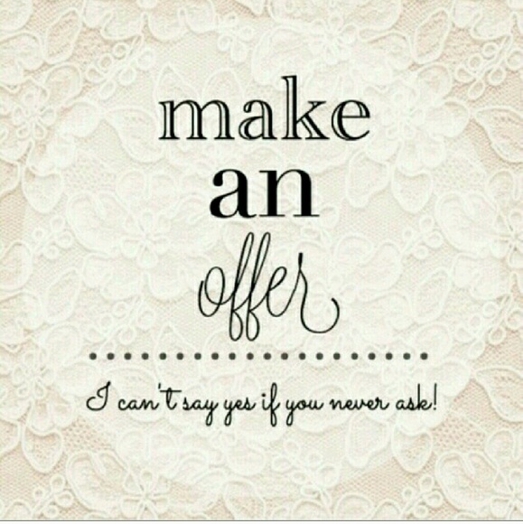 I love to give good deals!