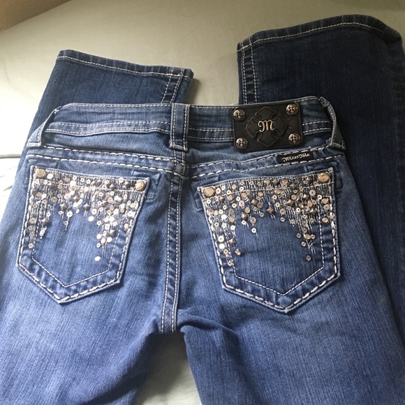 Miss Me Boot Cut jeans size 26 - Picture 2 of 4