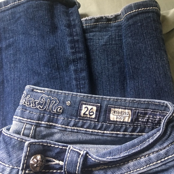 Miss Me Boot Cut jeans size 26 - Picture 4 of 4