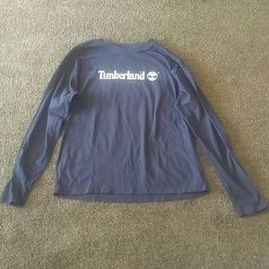 Navy timberland shirt