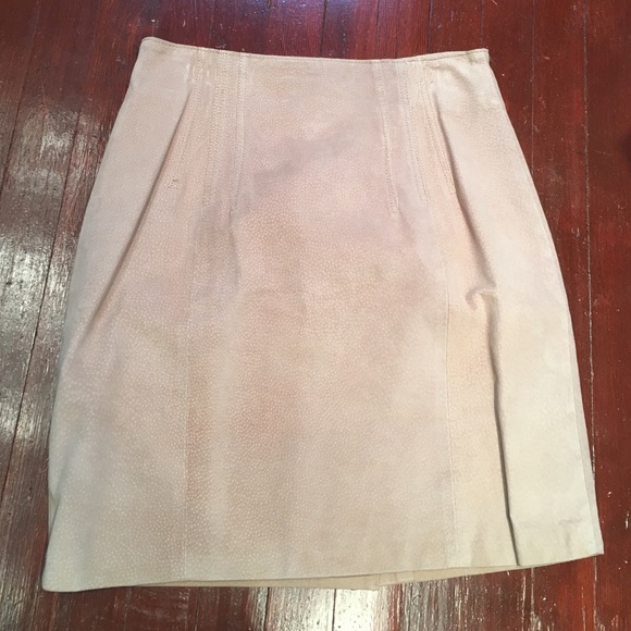 Express Suede Skirt