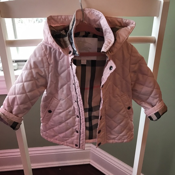 Burberry Hooded Quilted Jacket