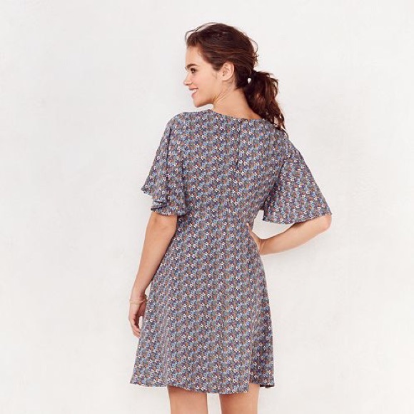 SALE Lauren Conrad Sz 6 8 16 Babydoll Dress - Picture 2 of 5