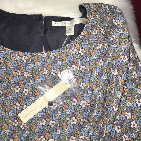 SALE Lauren Conrad Sz 6 8 16 Babydoll Dress - Picture 4 of 5