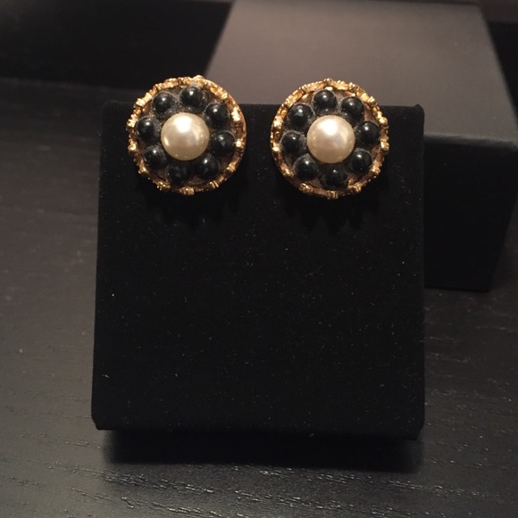 Vintage clip on earrings