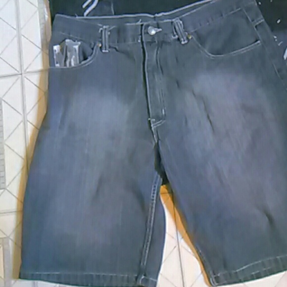 Open trails mens jean shorts