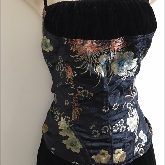 Vintage corset bustier top - Picture 2 of 2