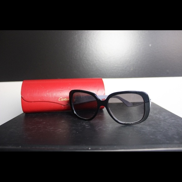 Black Cartier Sunglasses