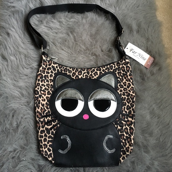 Cat shoulder bag
