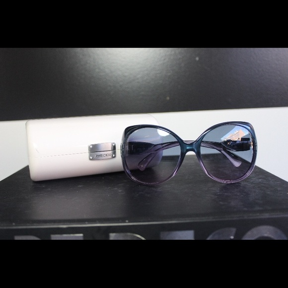 Jimmy choo sunglasses in blue/purple