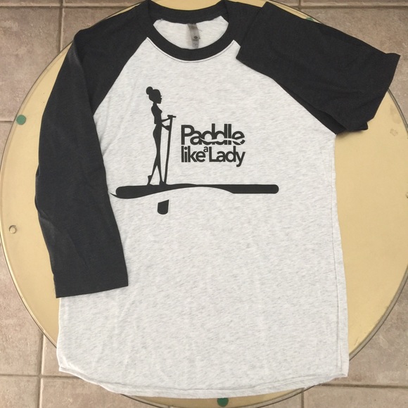Paddle Like A Lady 3/4 sleeve raglan - Picture 1 of 4