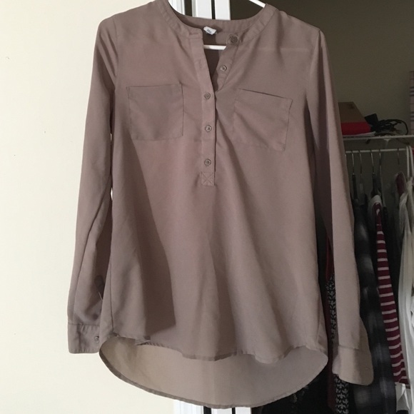 Brown blouse