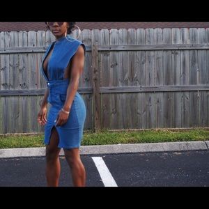 Denim dress
