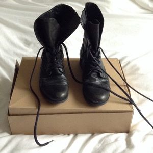 Steve Madden "Troopa" Combat Boots.