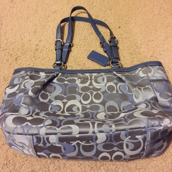 Blue coach purse!