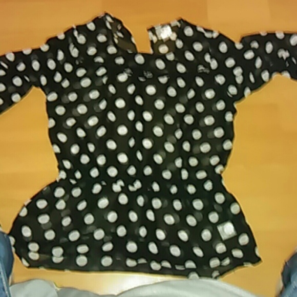 Polka dot disney shirt