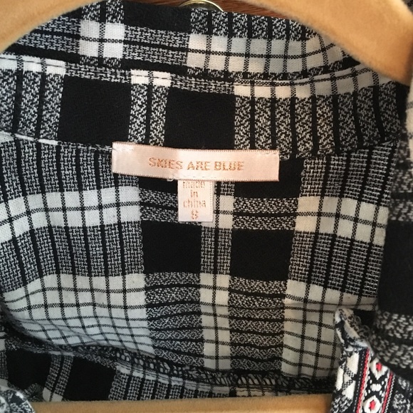 Trend right  plaid Shirt/dress SzS - Picture 2 of 3