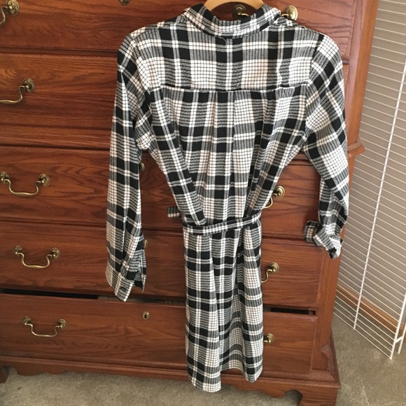Trend right  plaid Shirt/dress SzS - Picture 3 of 3