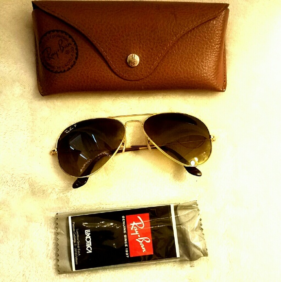 NEW Polarized Ray Ban Aviators
