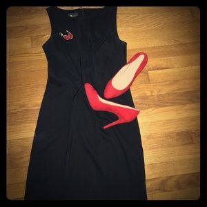 Red suede Jessica Simpson heels. 9.5