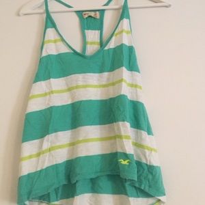 Hollister striped tank