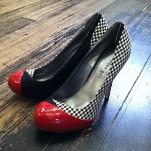Madden Girl Houndstooth Heels