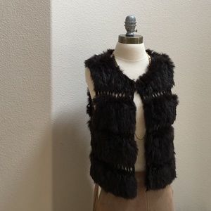 BCBG Max Azria Fur Vest sz. S