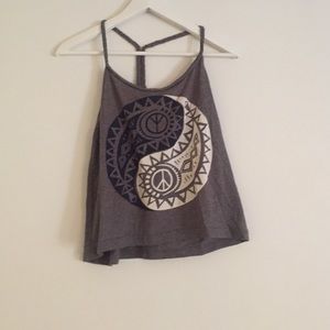 Ying yang tank top