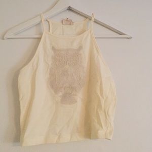 Off white tank top