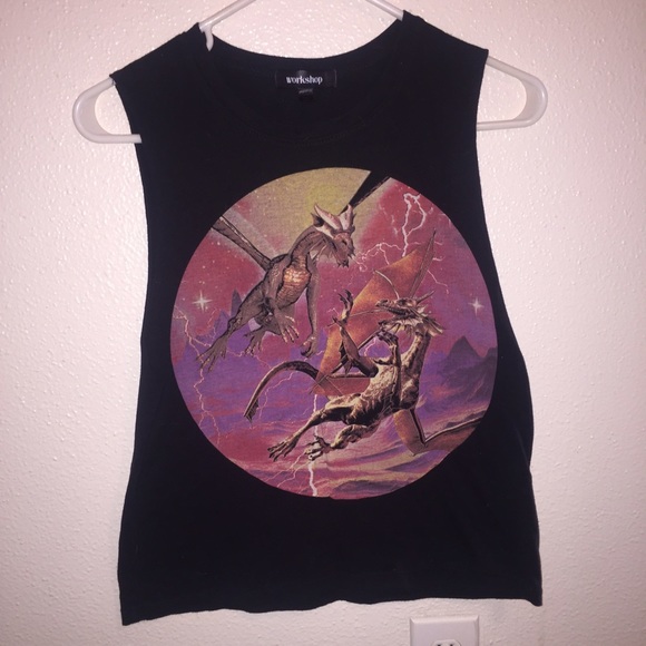 Workshop dragon tank top.